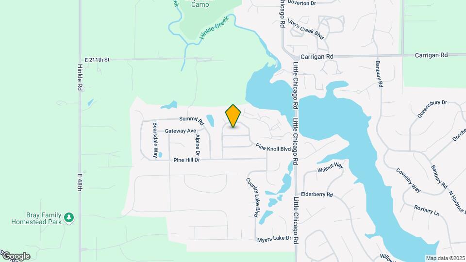 5510 Allison Way Map and Location Details