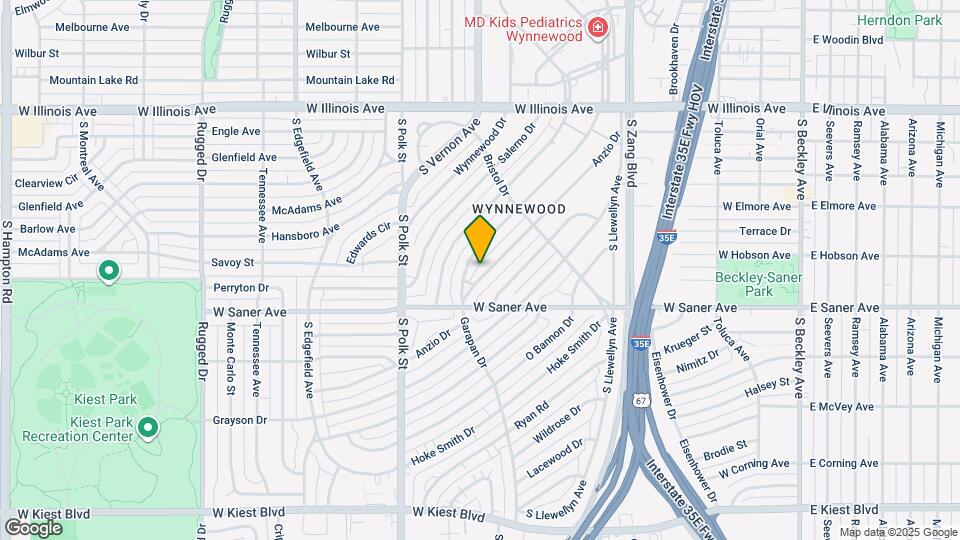 2819 Anzio Dr Map and Location Details