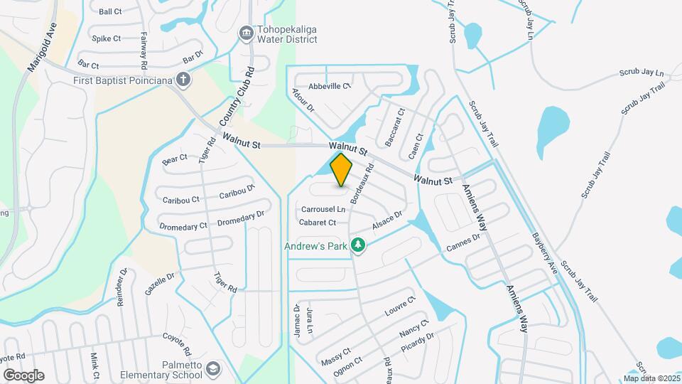 850 Blanc Ct Map and Location Details