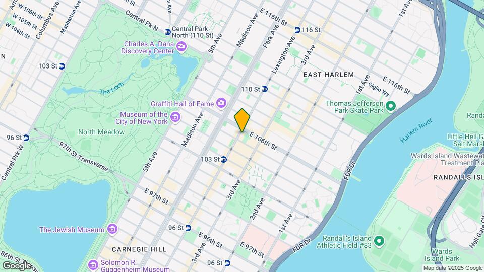 1683 Lexington Ave Map and Location Details