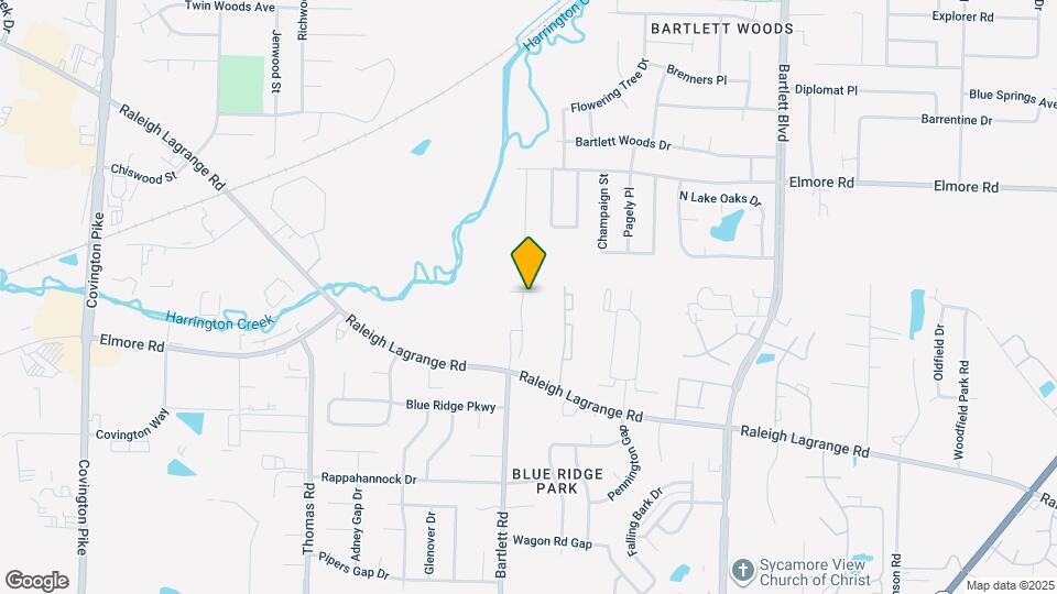 5527 Ginners Dr Map and Location Details