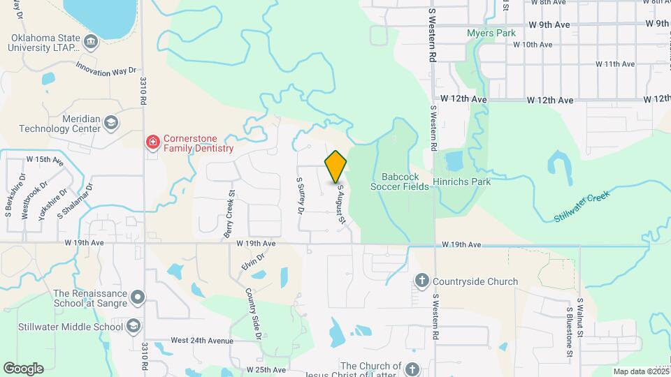 1616 S August St Map and Location Details