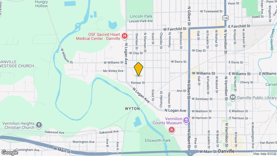 505 Sheridan St Map and Location Details