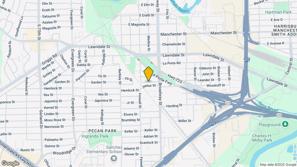 7915 Junius St Map and Location Details
