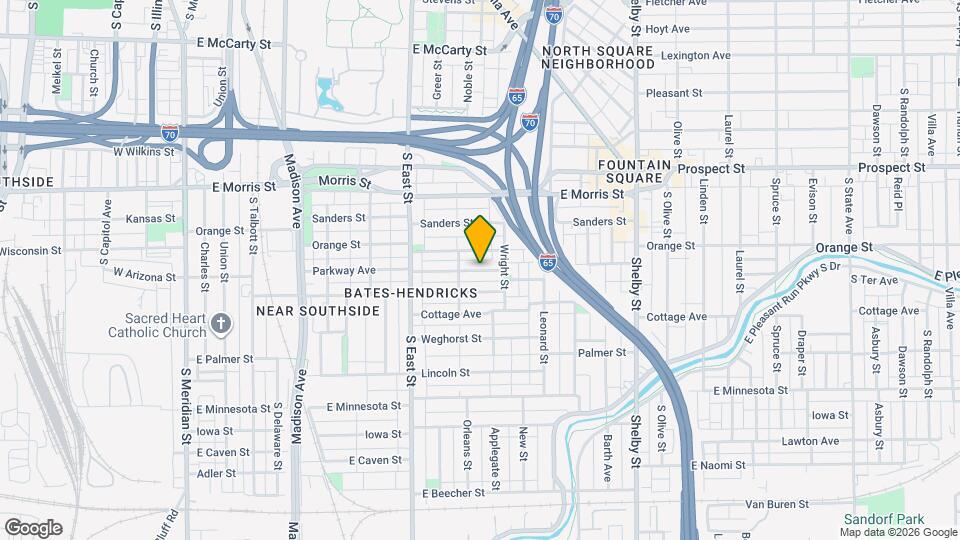 728 Parkway Ave Map and Location Details