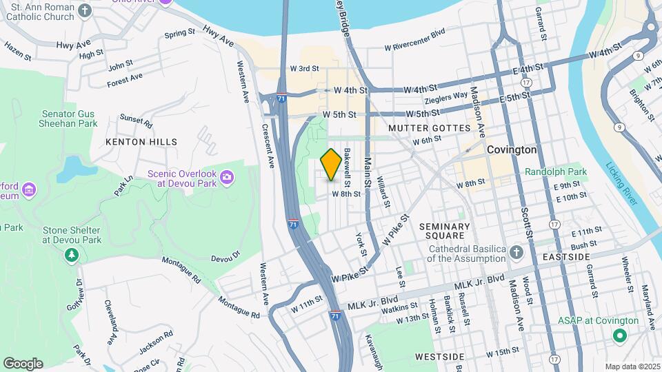 722 Philadelphia St Mapa y Detalles de la Ubicación