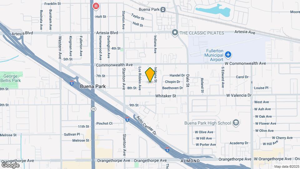 8201 8th St Map and Location Details