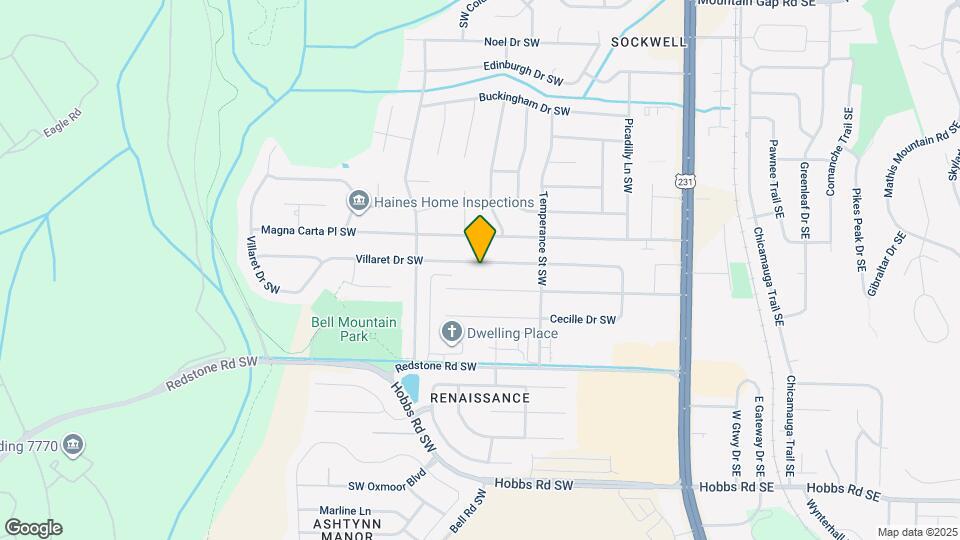 2217 Villaret Dr SW Map and Location Details