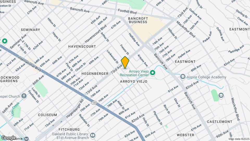 1402 Lockwood St Map and Location Details