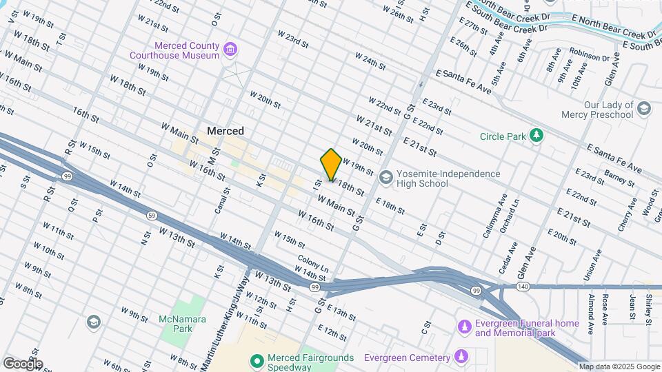 132 W 18th St Map and Location Details