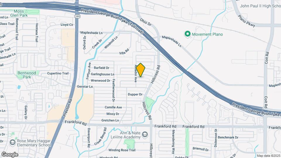 6711 Lovington Dr Map and Location Details