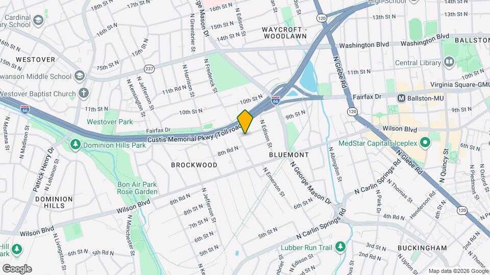 5138 9th St N, Unit Main Level Mapa y Detalles de la Ubicación