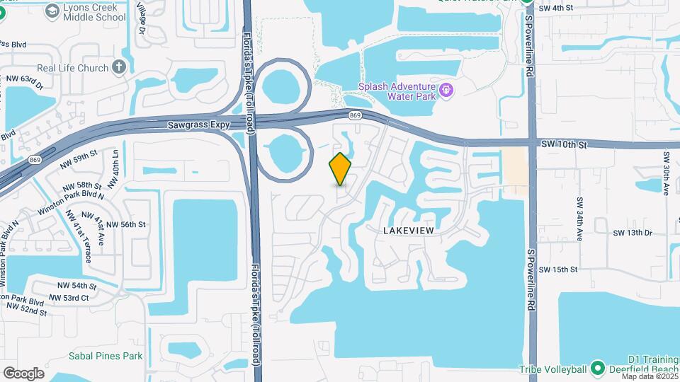 1142 SW 44th Way Map and Location Details