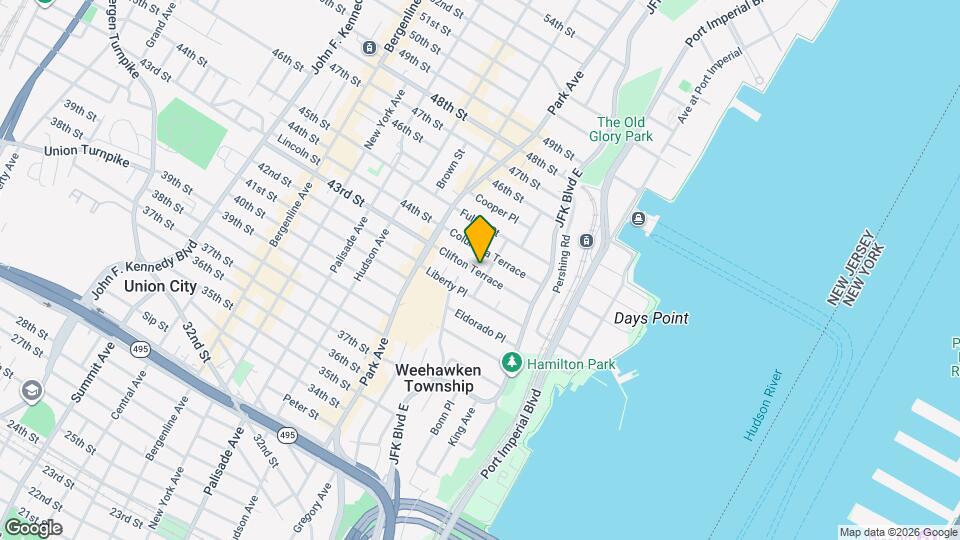 56 Clifton Terrace Map and Location Details