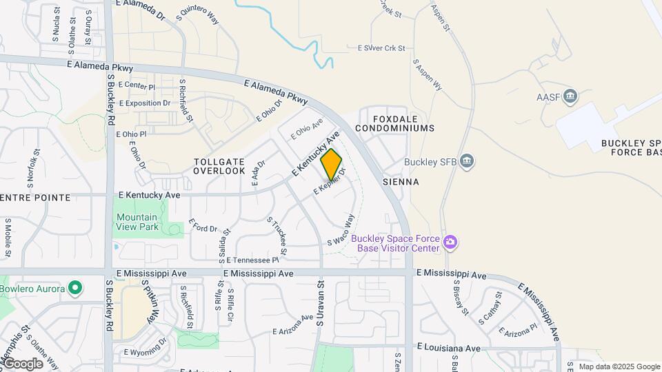 18022 E Kepner Dr Mapa y Detalles de la Ubicación