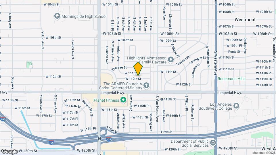 2419 W 112th St Map and Location Details