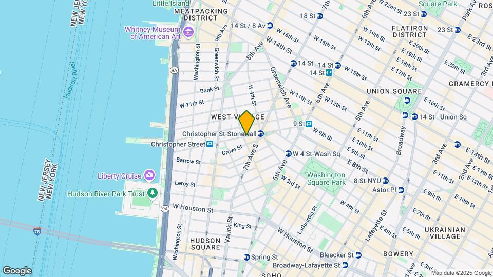 327 Bleecker St Map and Location Details