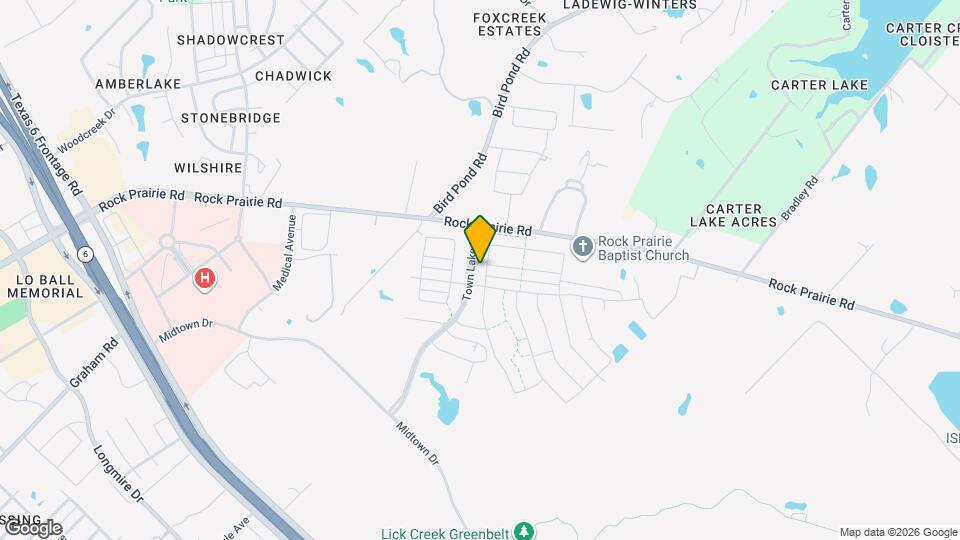 1009 Toledo Bend Dr Map and Location Details
