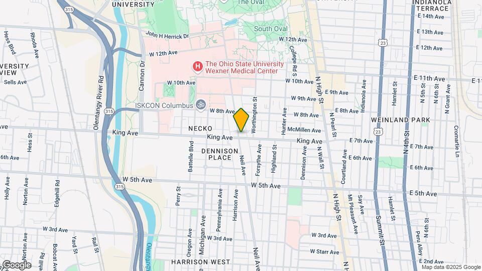 1436 Neil Ave Map and Location Details