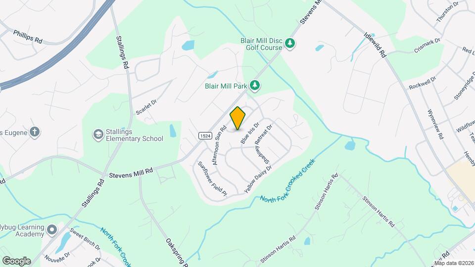 1028 Mountain Laurel Ct Map and Location Details