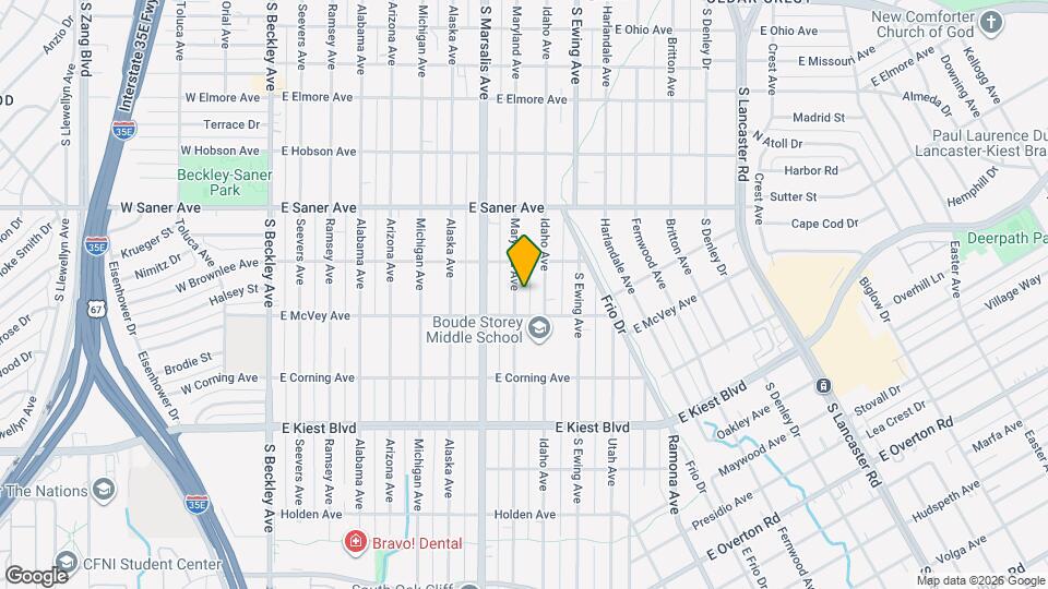 2930 Maryland Ave Map and Location Details