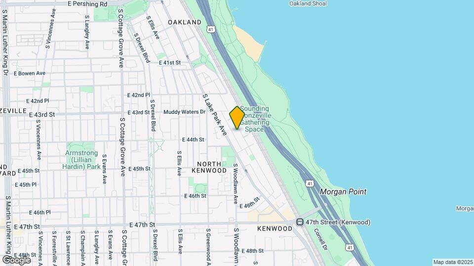4352 S Oakenwald Ave, Unit #3 Map and Location Details