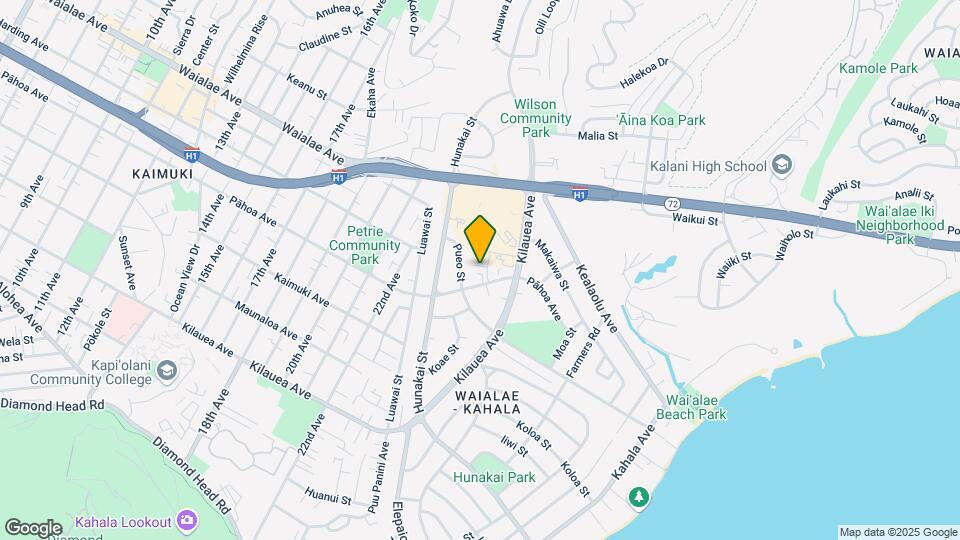 Regency At Kahala Map and Location Details