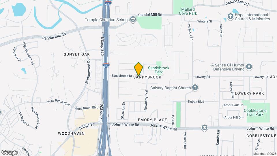 6958 Sandybrook Dr Map and Location Details