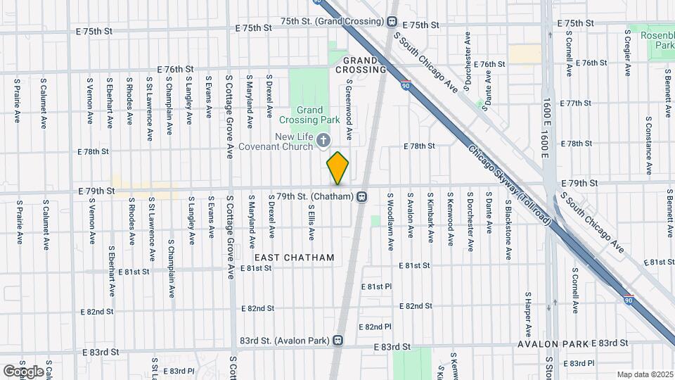 7901-11 S Dobson Ave Mapa y Detalles de la Ubicación