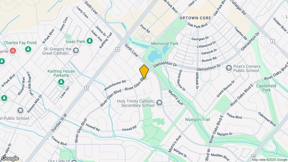 42 River Glen Blvd Map and Location Details