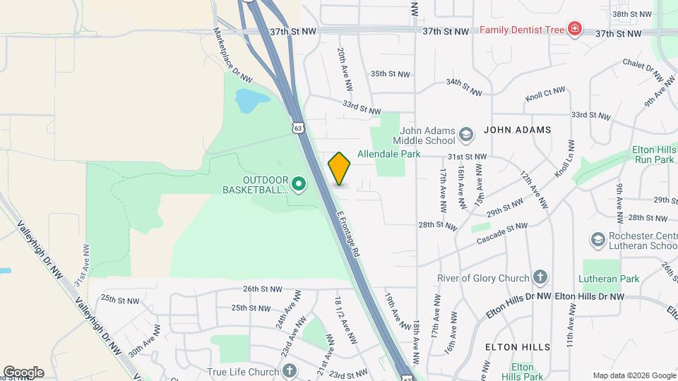 2022 29th Pl NW, Unit 201 Map and Location Details