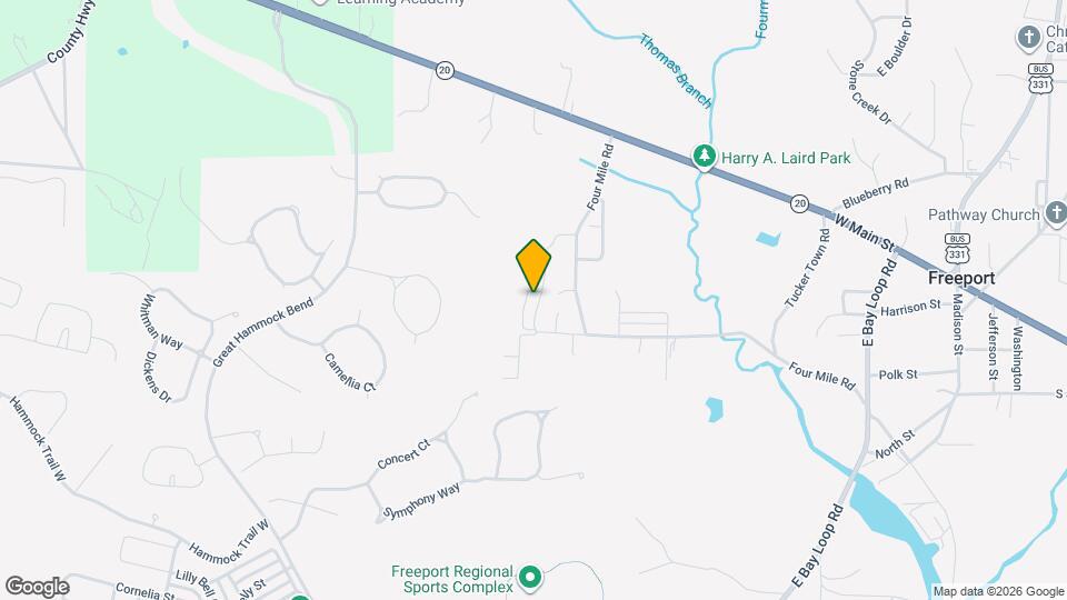 155 Caswell Branch Rd Map and Location Details