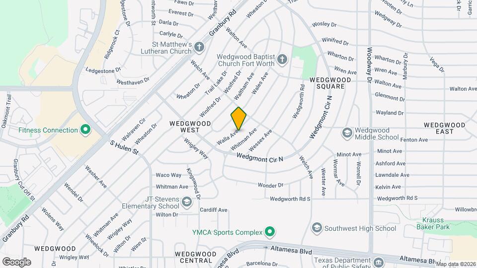 5825 Walla Ave Map and Location Details