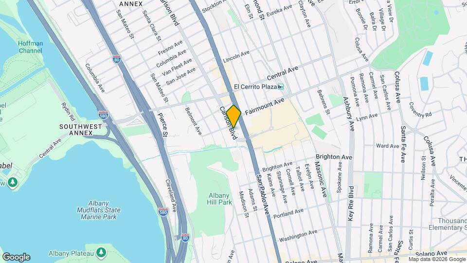 3422 Carlson Blvd Mapa y Detalles de la Ubicación