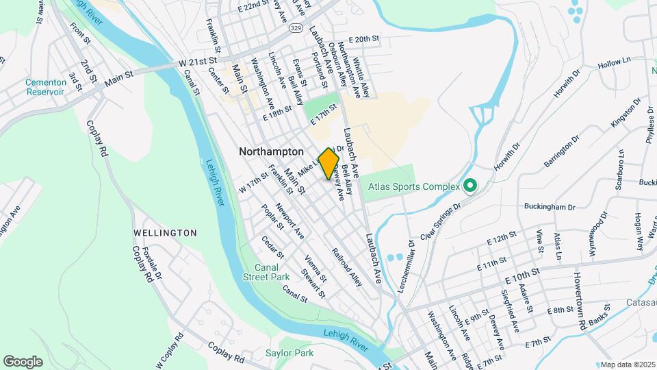 1509 Washington Ave Map and Location Details