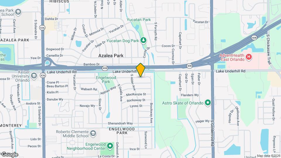 6440 Greylynne St Map and Location Details