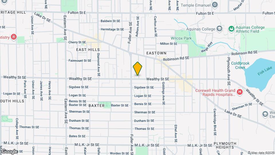 1223 Wealthy St SE Map and Location Details