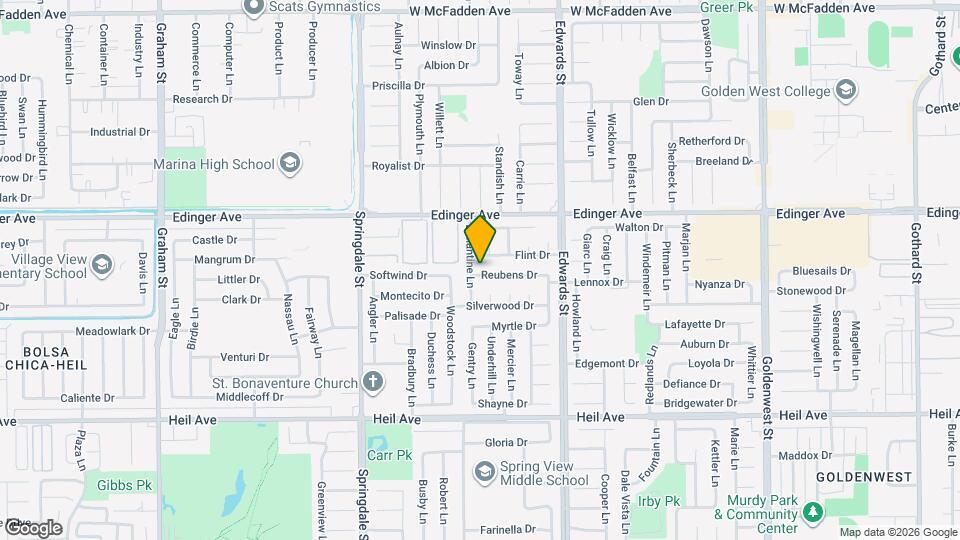 6281 Reubens Dr Map and Location Details