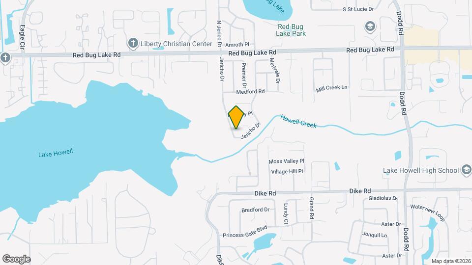 3624 Jericho Drive Mapa y Detalles de la Ubicación