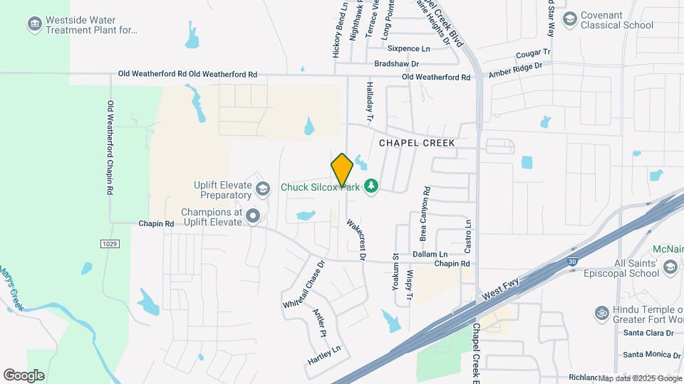 2616 Wakecrest Dr Map and Location Details