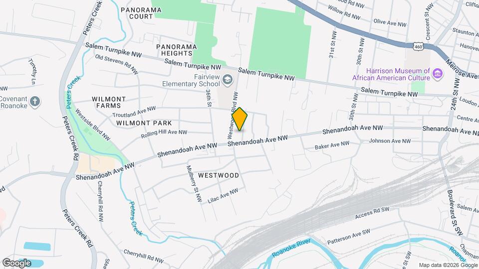 512 Crowmoor St NW Map and Location Details