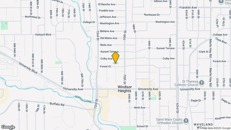 7035 Forest Ct Map and Location Details