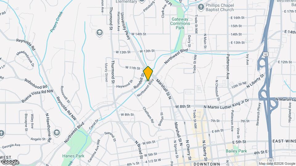635 W Northwest Blvd Map and Location Details