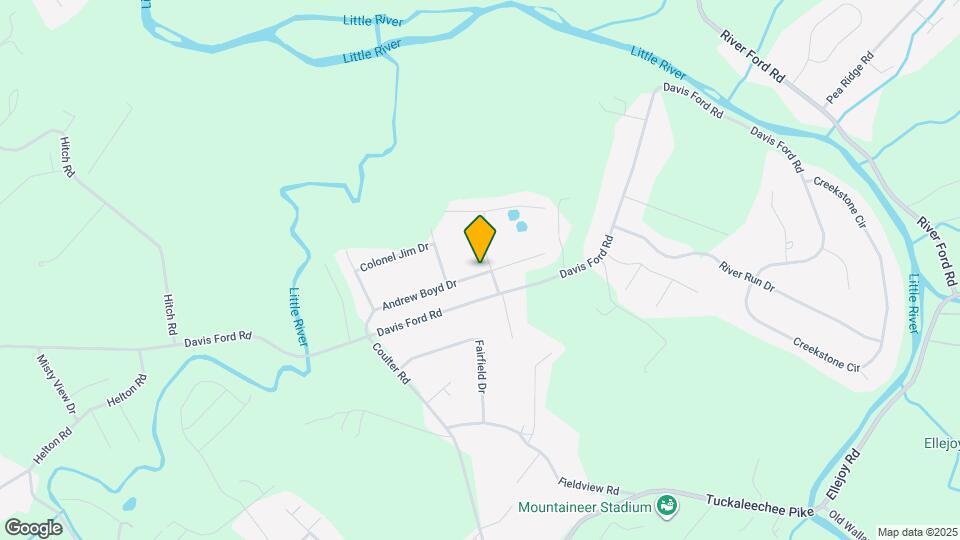 613 Davis Acres Dr Map and Location Details