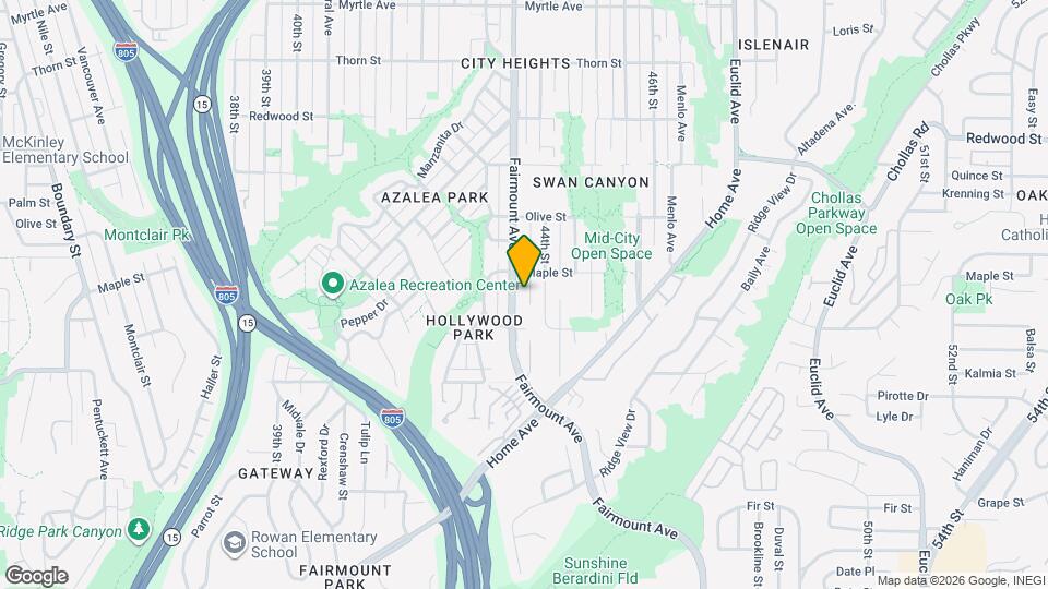 2559-2563 Fairmount Ave Map and Location Details