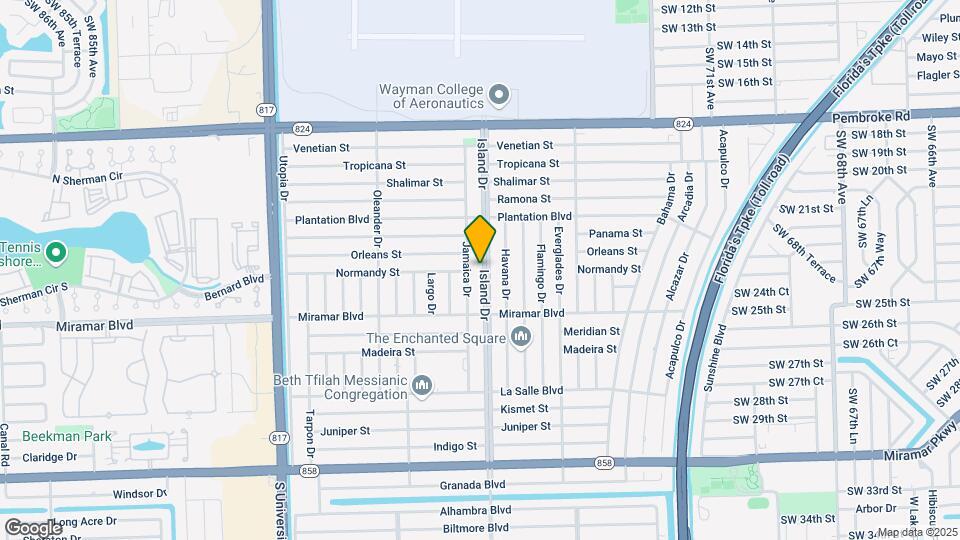 2300 Island Dr Map and Location Details