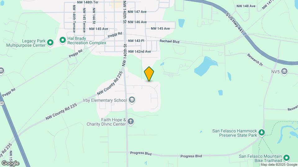 13612 NW 137th Pl Map and Location Details