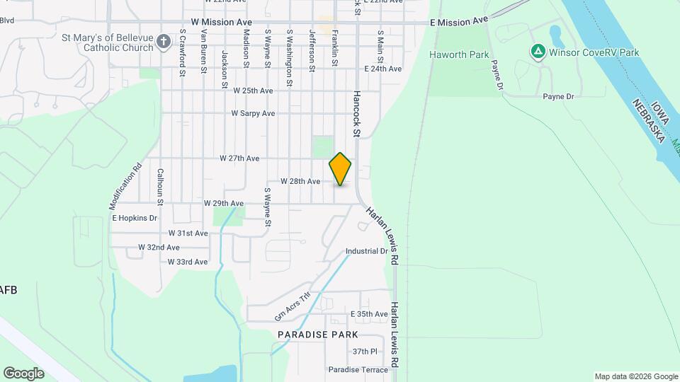 2805 Franklin St Map and Location Details