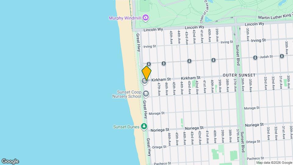 4439 Kirkham St Map and Location Details