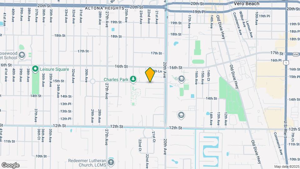 2101 15th St Map and Location Details